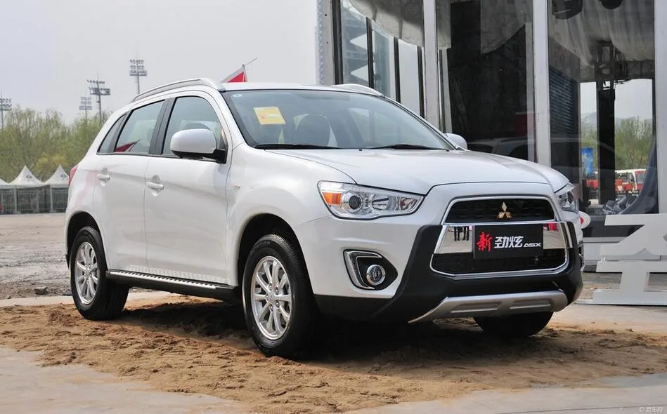 Для Mitsubishi ASX 2013. автомобильные ходовые доски боковые шаг бар педали Высокое качество дизайн Nerf баров