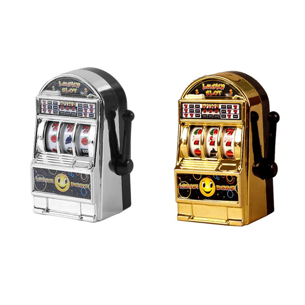 

Vintage Mini Small Slot Machine Lucky Toy For Kid Children