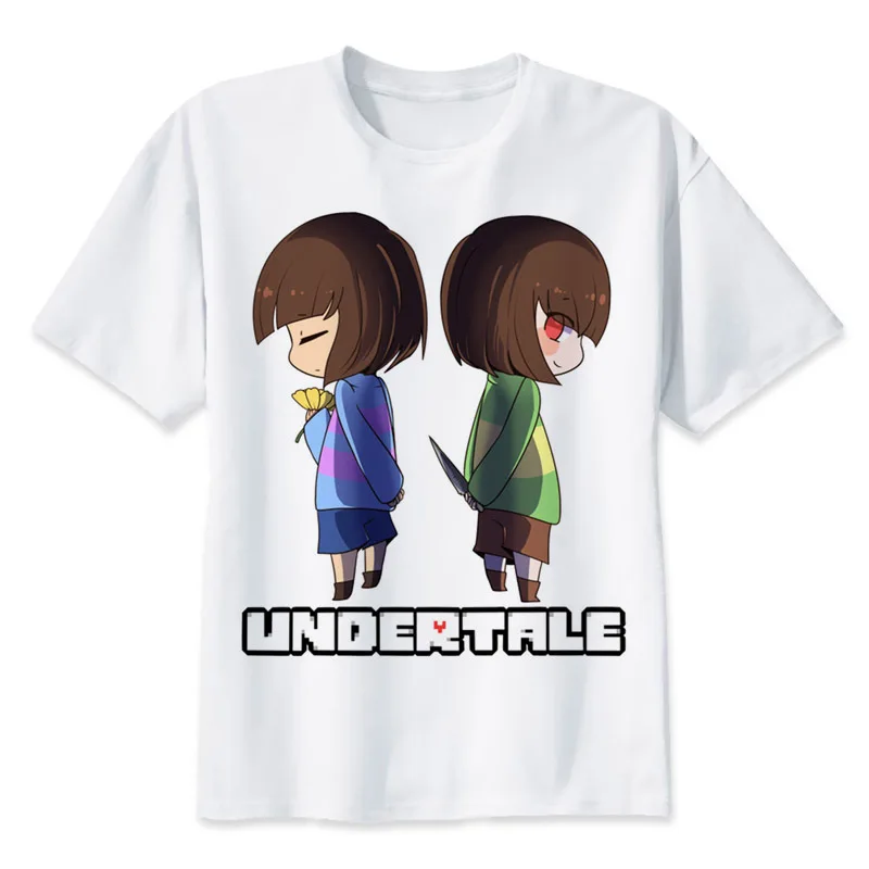 

undertale 2017 fashion short t shirt printed Funny t-shirt men tops MR1237