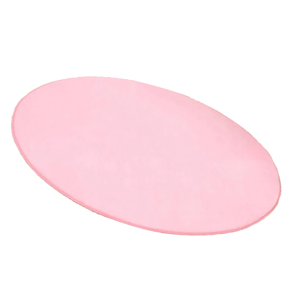

Round Plush Playhouse Tent Floor Cushion Carpet Activity Mat Toy Pink 100cm