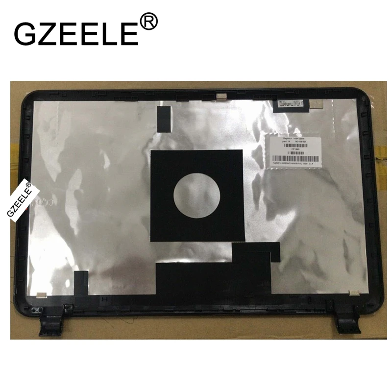 GZEELE новая верхняя ЖК-задняя крышка для hp 15-D 250 G2 Latop Замена черный ЖК-Топ чехол 747108-001 для сенсорного экрана