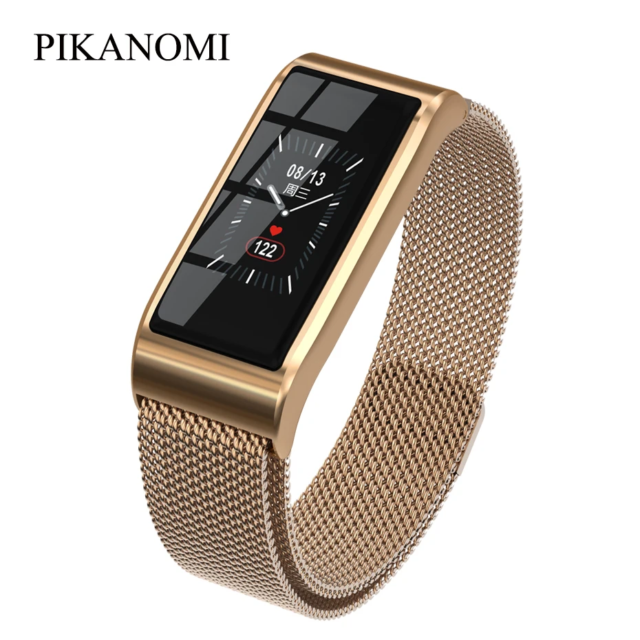 

Color Touch Screen Smart Band Bluetooth Smart Wristband Heart Rate Monitor Smart Bracelet Men Women Waterproof Fitness Tracker