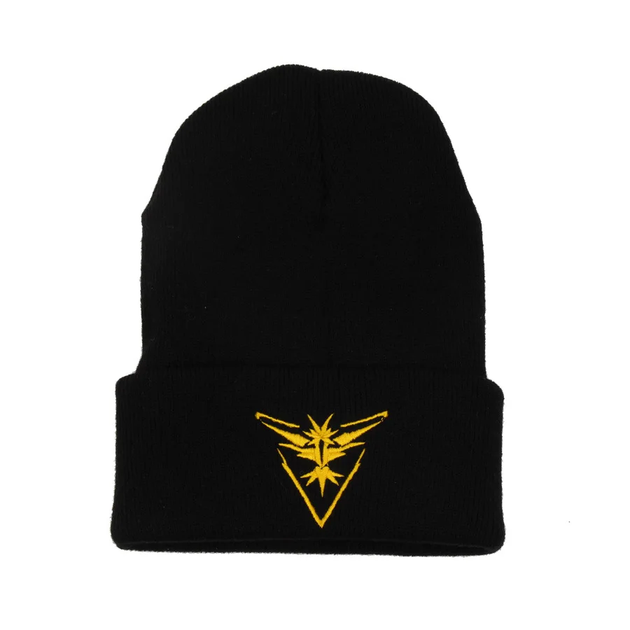 Gorro Touca Com Símbolo Times Pokémon Go Equipe Amarela Instinct