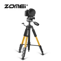 Zomei Z666 Камера штатив Портативный путешествия Профессиональный штатив SLR зеркалок стенд легкий монопод цифровой Камера складной штатив