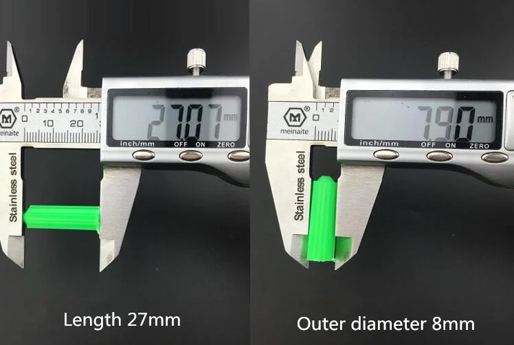 500 шт./упак. Пластик трубный компенсатор в виде зелёной стены якорная заглушка M6 M8 гипсокартон якорь винты Самонарезающий винт с плоской головкой, Расширительная трубка