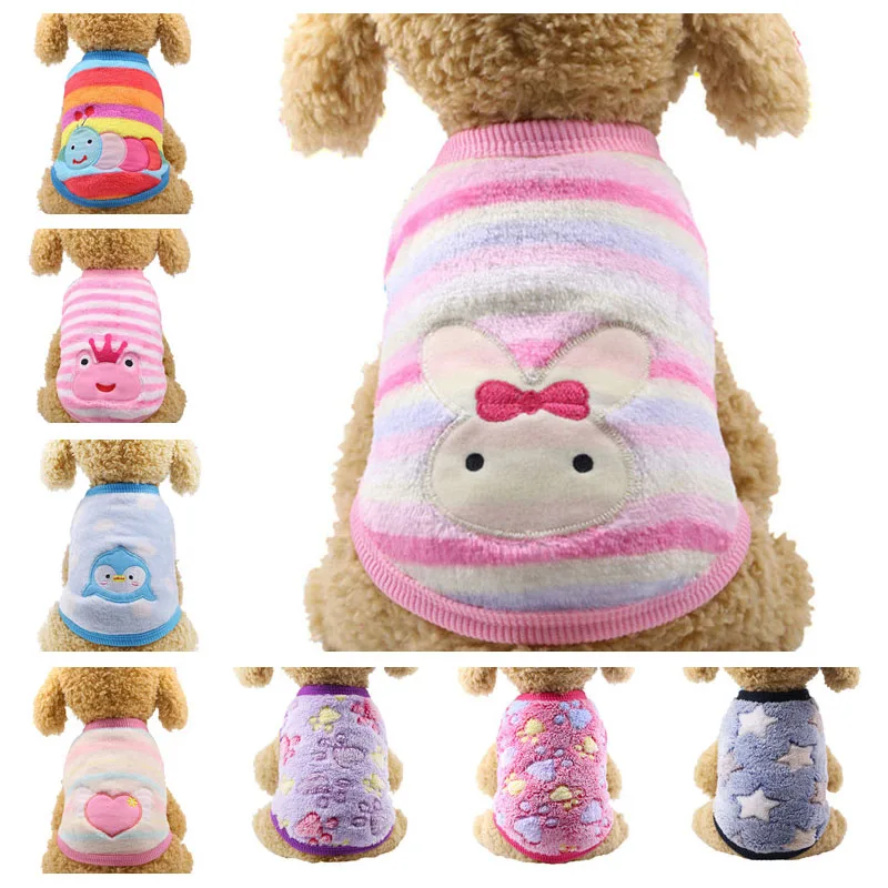 0 : Buy Super Warm Winter Small Dog Clothes for New Born Dogs Cats Soft Fleece ...