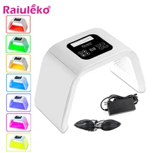 Beauty Salon 7 Colors PDF LED Mask Facial Light Therapy Skin Rejuvenation Device Spa Acne Remover Anti-Wrinkle Beauty Home Spa