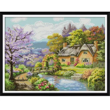 

Dog Cross Stitch Kits Embroidery Needlework Sets All For Needlework And Decoration Animal For Home Decoration For Bedroom