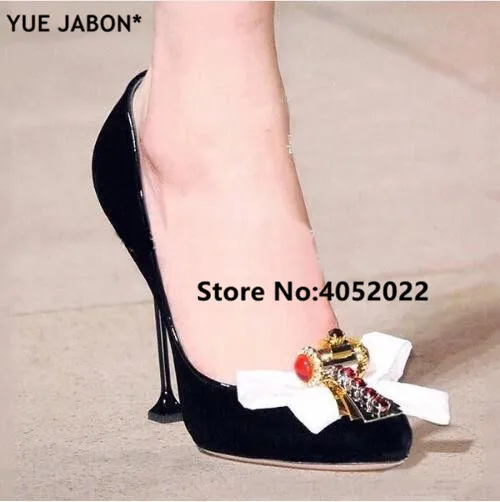Cute Pink Fashion Women Sandals Bowtie Rhinestone Decor Ankle Wrap Pumps Summer Wedding Shoes Woman Sexy Gladiator High Heels