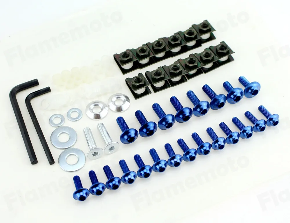 2007 Kawasaki Zzr600 Fairings Fairing Bolt Screws Kit Hardware For
