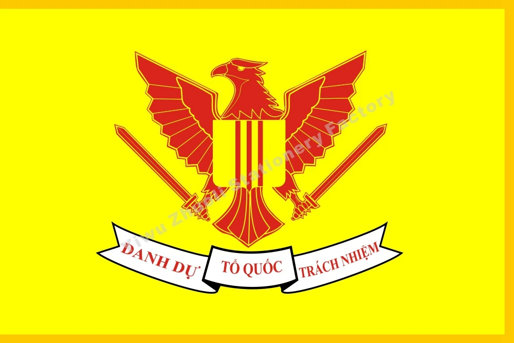 

South Vietnam President Flag 150X90cm (3x5FT) 120g 100D Polyester Double Stitched High Quality Free Shipping