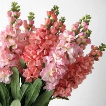 

75cm high quality orchid silk faux violet craft, artificial fabric flower wedding party home decoration, 12PCS