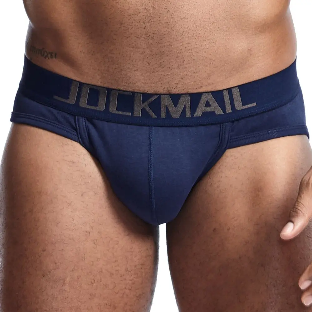 Трусы брифы JOCKMAIL мужские пикантное нижнее белье трусы бикини шорты из хлопка