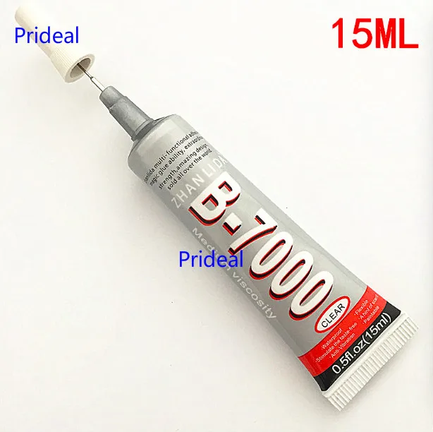 

Prideal 10pc B7000 Glue 15ml Industrial Strength Super Adhesive Clear Liquid B-7000 printer part copier plastic ink printer part