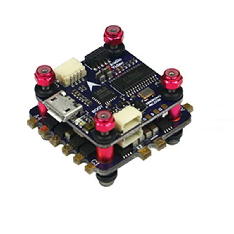 LDARC/Kingkong 20*20 мм 2 слоя KK Flytower 12A 20A BLheli_S ESC& BETAFLIGHT F4 Контроллер полета w/OSD для RC запчасть для мультикоптера