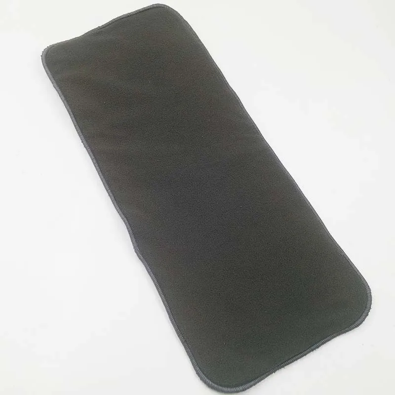 Reusable diapers for adults bamboo charcoal absorbent diaper insert washable adult diaper Inconvenience pants liner 20*49cm