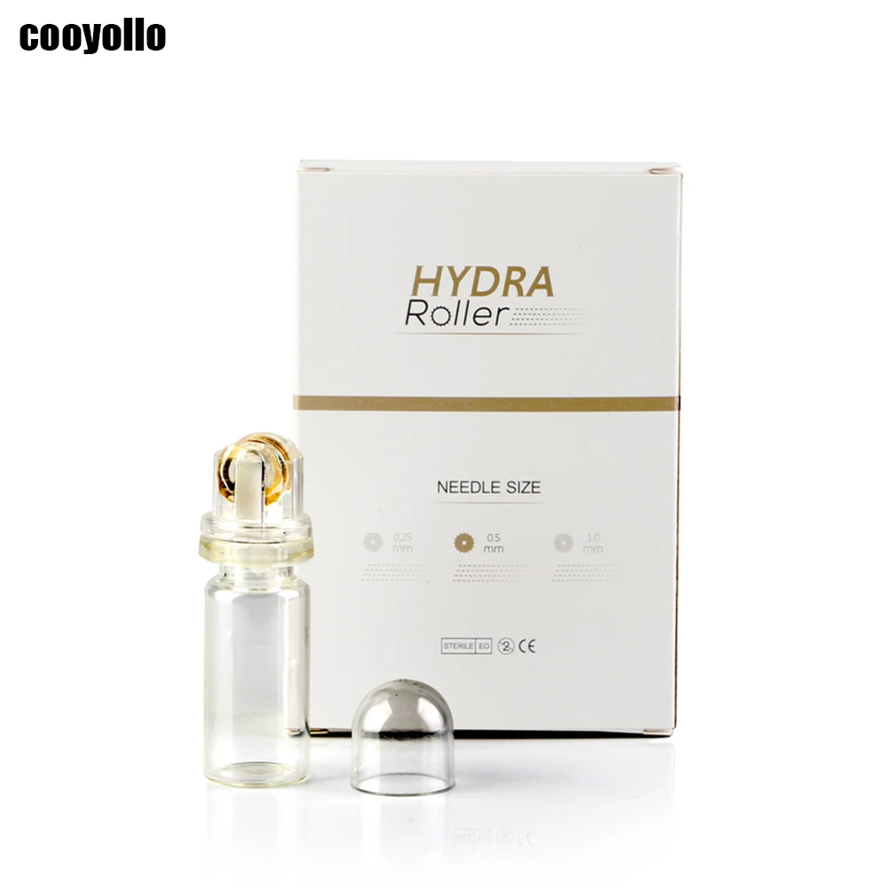 

Wholesale 20pc Hydra Roller 64 & Hydra Needle 20 Titanium Microneedle Skin Care Essence MezoRoller Anti Wrinkle Acne Dermaroller