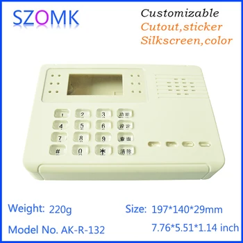 

10 piece 197*140*29mm for plastic panel enclosure plastic electronics project box szomk plastic enclosures