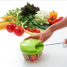 Essential Kitchen Tools Onion Vegetable Chopper Multifunctional Hand Speedy Chopper Vegetable Fruits Chopped Shredders & Slicers
