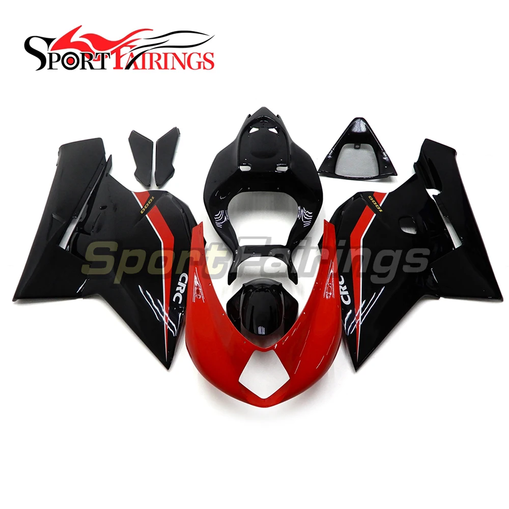 

Fairings For MV AGUSTA F4 1000R 05 06 2005 2006 Plastic ABS Motorcycle Bodywork Full Covers Cowling Black Red Fairing Kit