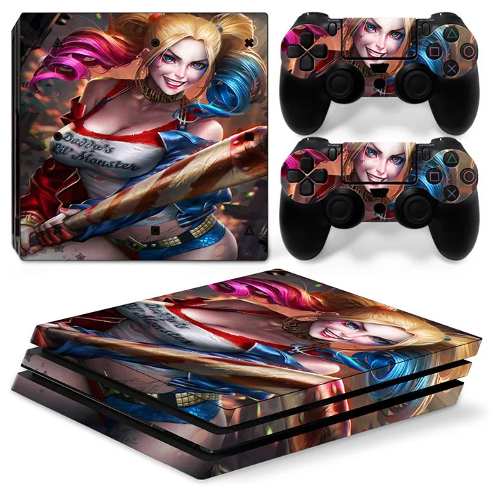 

Latest arrival vinyl decal Skin Sticker for PS4 Pro console waterproof design