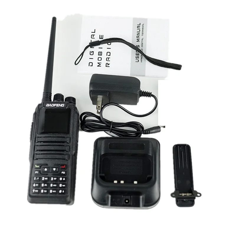 Новое поступление Baofeng DM-1701 DMR цифровая рация UHF VHF Мобильный приемопередатчик питьевой CB радио совместимый Motolora Tier I/II