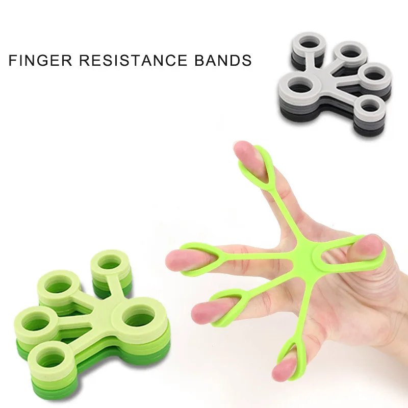

Finger Resistance Bands Exercisers Stretcher Rehabilitation Training Pull Ring Hand Expander Grip Finger Pull Fitness Equipment