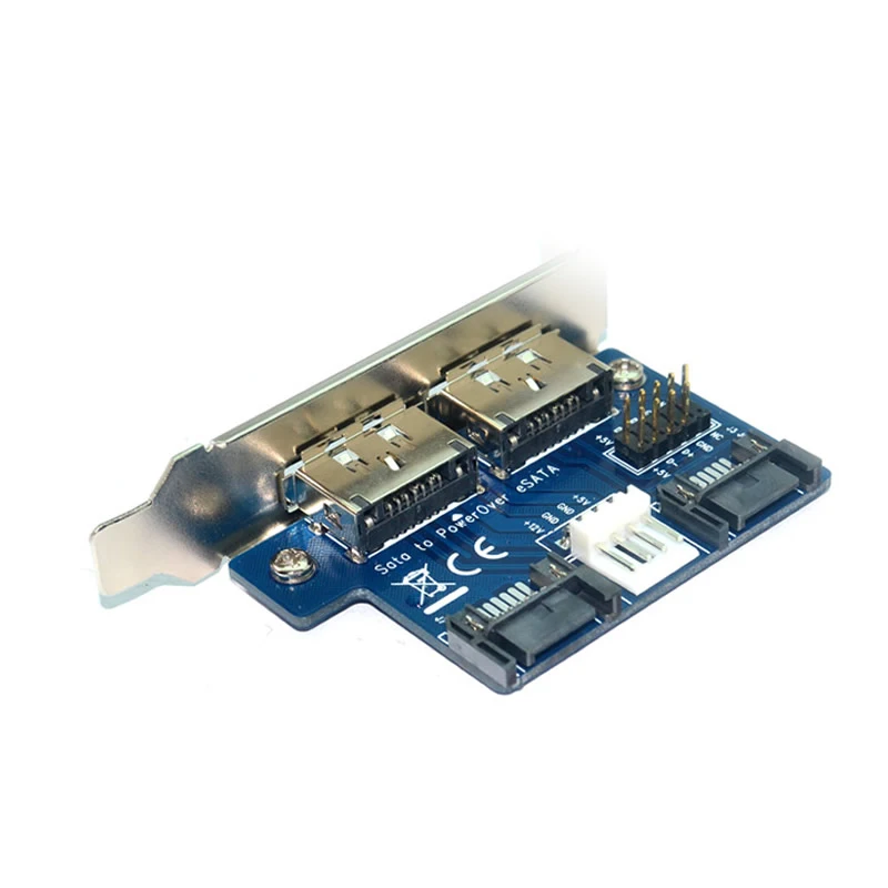 Расширительная плата на 2 порта SATA Power eSATA esтап 9Pin USB 0|port sata|2 satasata port |