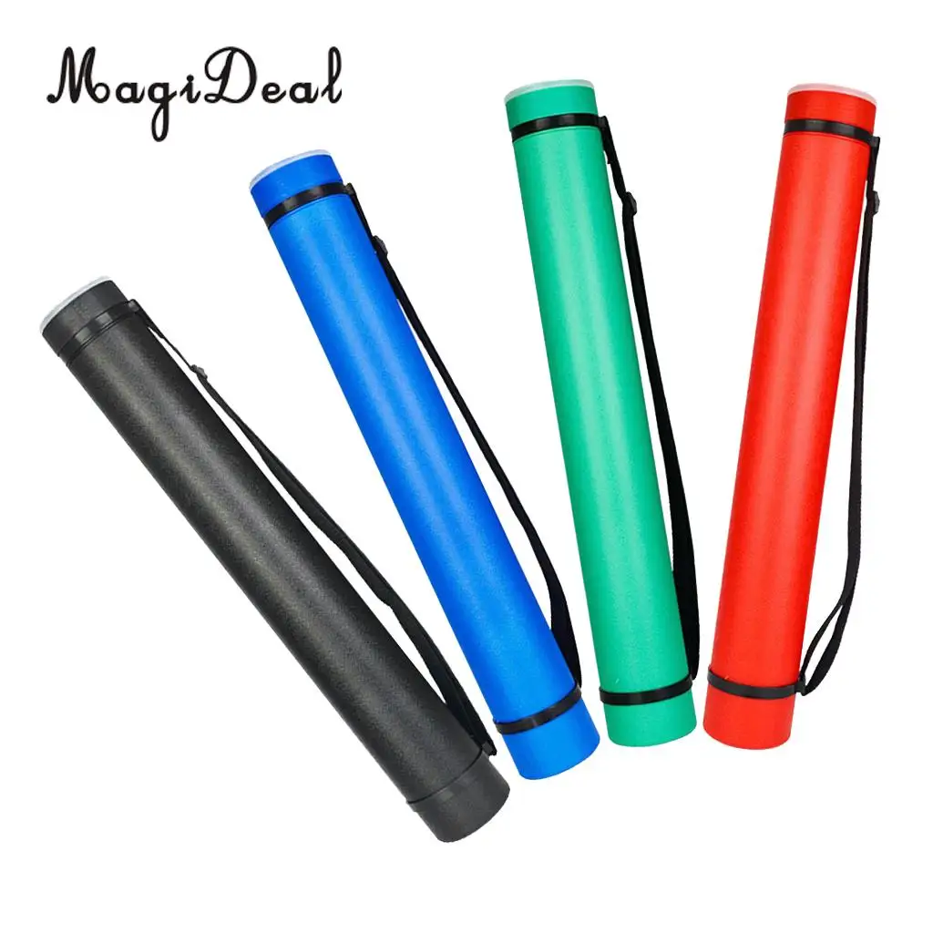 Adjustable Telescopic Archery Arrow Quiver Tube Shoulder Holder Shoulder Strap Carrier Case Outdoor Target Shooting
