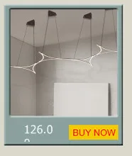 Современный подвесной светильник для кухонного бара подвеска 110V 220V pendelleuchte 6 Подвеска светильника Люстра, висячая лампа столовая