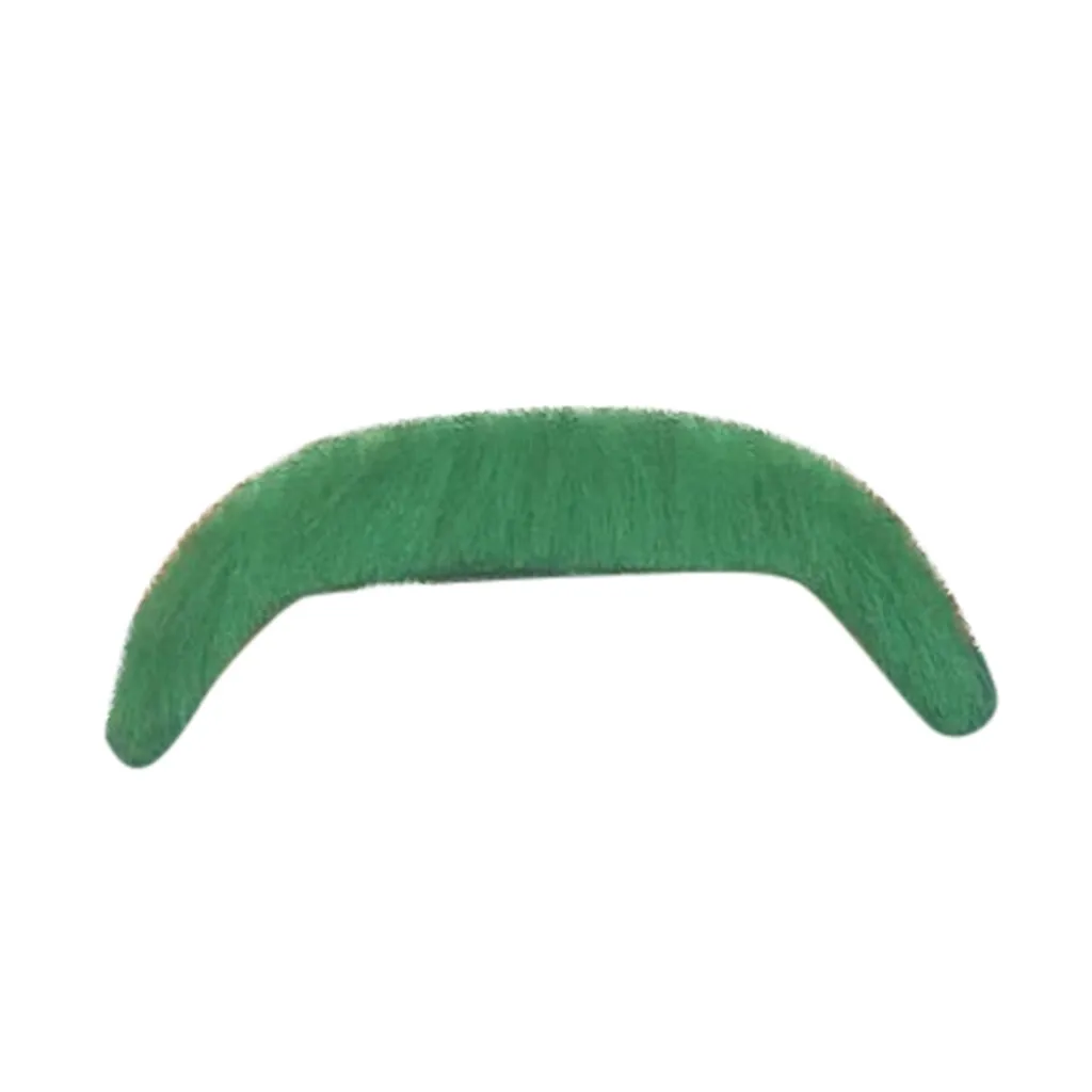 Зеленая борода самоклеющиеся поддельные усы костюм аксессуар для Дня Святого Патрика поставки автомобиль-Стайлинг декоративные аксессуары#30