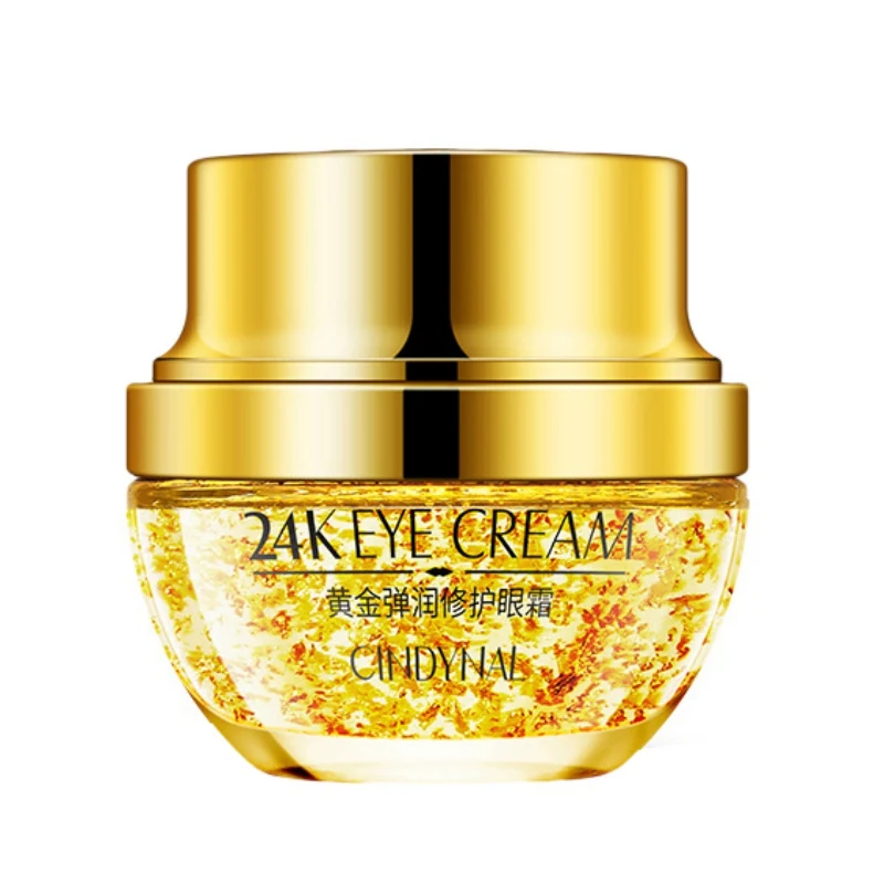 

Natural Skin Care Whitening Moisturizing Cream Gold Eye Cream Collagen Hydra Anti Wrinkle Dark Circles Remover Eye Bag Repair