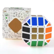 

4*4*4 Lanlan Lingbian Dodecahedron White Kids Toy Suitable Square Puzzle Educationa Strange-shape Magic Cube For Children toys