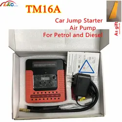 TM16A автоматический воздушный насос компрессор шин в одном бензине и дизельном цифровом питании усилитель
