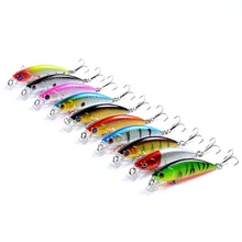 Minnow Fishing bait Outdoors 6.7cm/5g The bionic 3D bionic eye sinking treble hooks Artificial bait Hard Lure saltwater fishing wlure 11cm 21 5g 4 hooks minnow twitch hard bait heavy sinking long casting walk the dog epoxy coating fishing lure m717