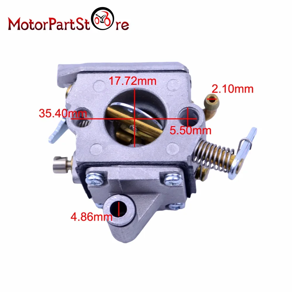 Карбюратор для zama подходит для stihl бензопилой MS170 MS180 017 018 Замена для 1130 120 0603 Carb D10