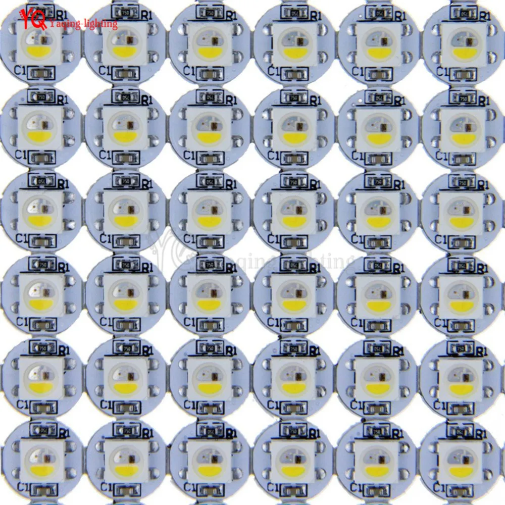 10~ 1000 шт. SK6812(аналог WS2812B) RGBW адресуемый светодиодный пиксельный чип матрица на теплоотвод печатной платы для Arduino DIY 5 В DC