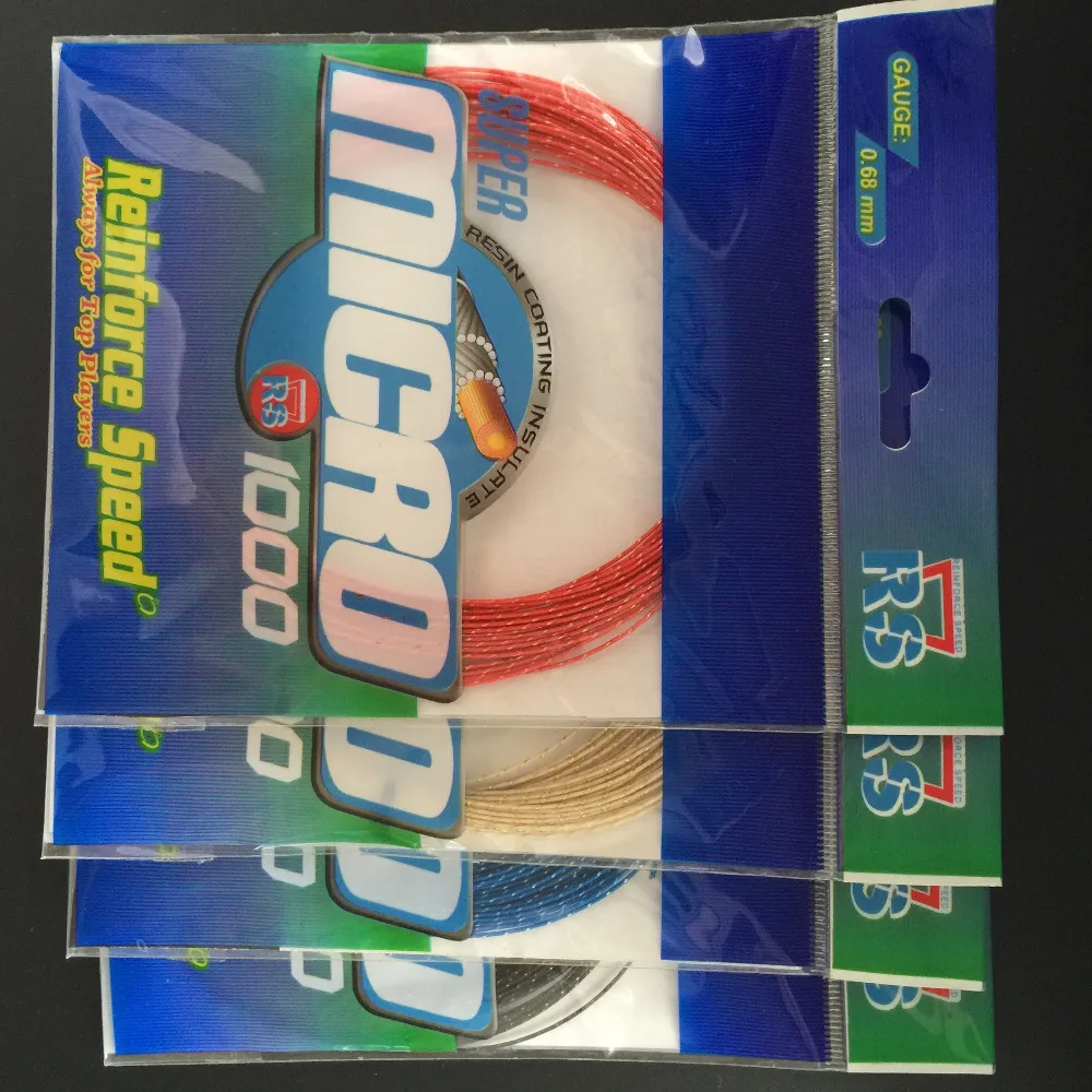 Free shipping wholesale Authentic badminton string(10M,max tension
