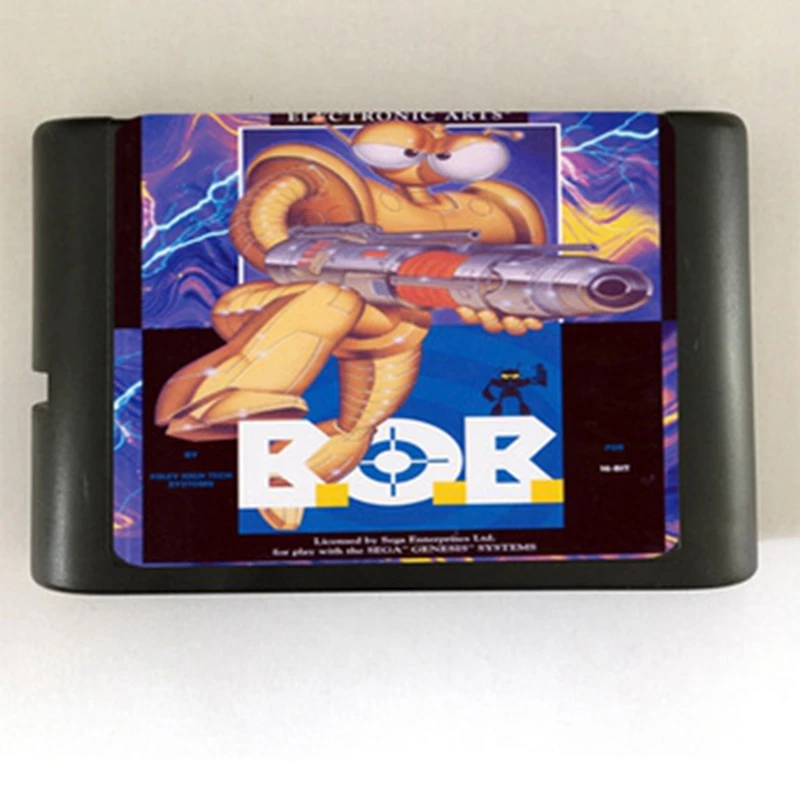 

B.O.B. Game Cartridge Newest 16 bit Game Card For Sega Mega Drive / Genesis System