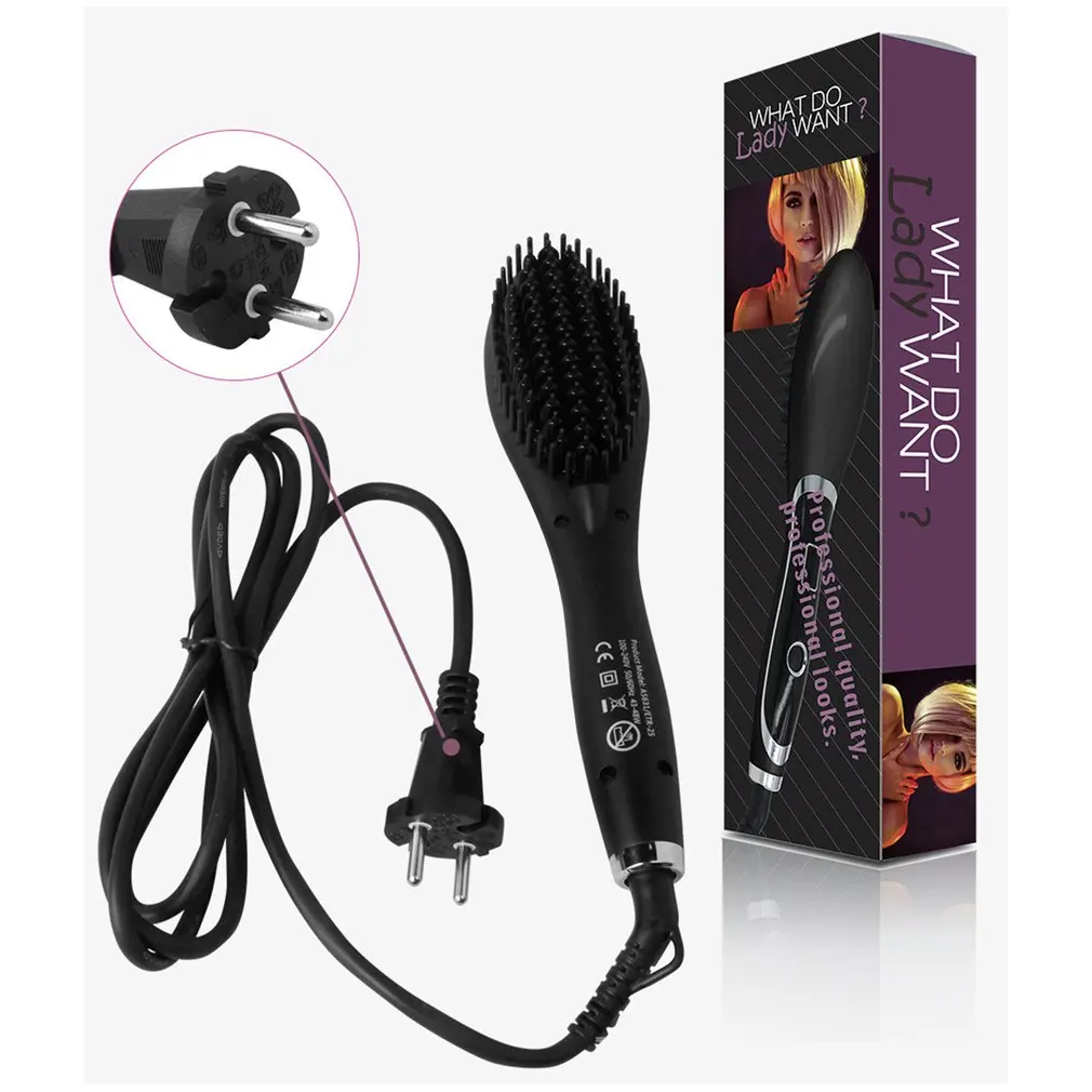 Portable USB Charging Negative ions Vibrating Scalp Massage Anti Scald