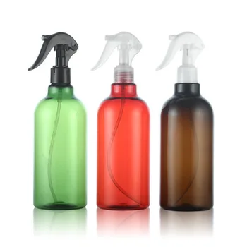 

30pcs 500ml green/red/brown Hand clasp spray Bottle for Salon Home or Flower Planting Refillable Bottles