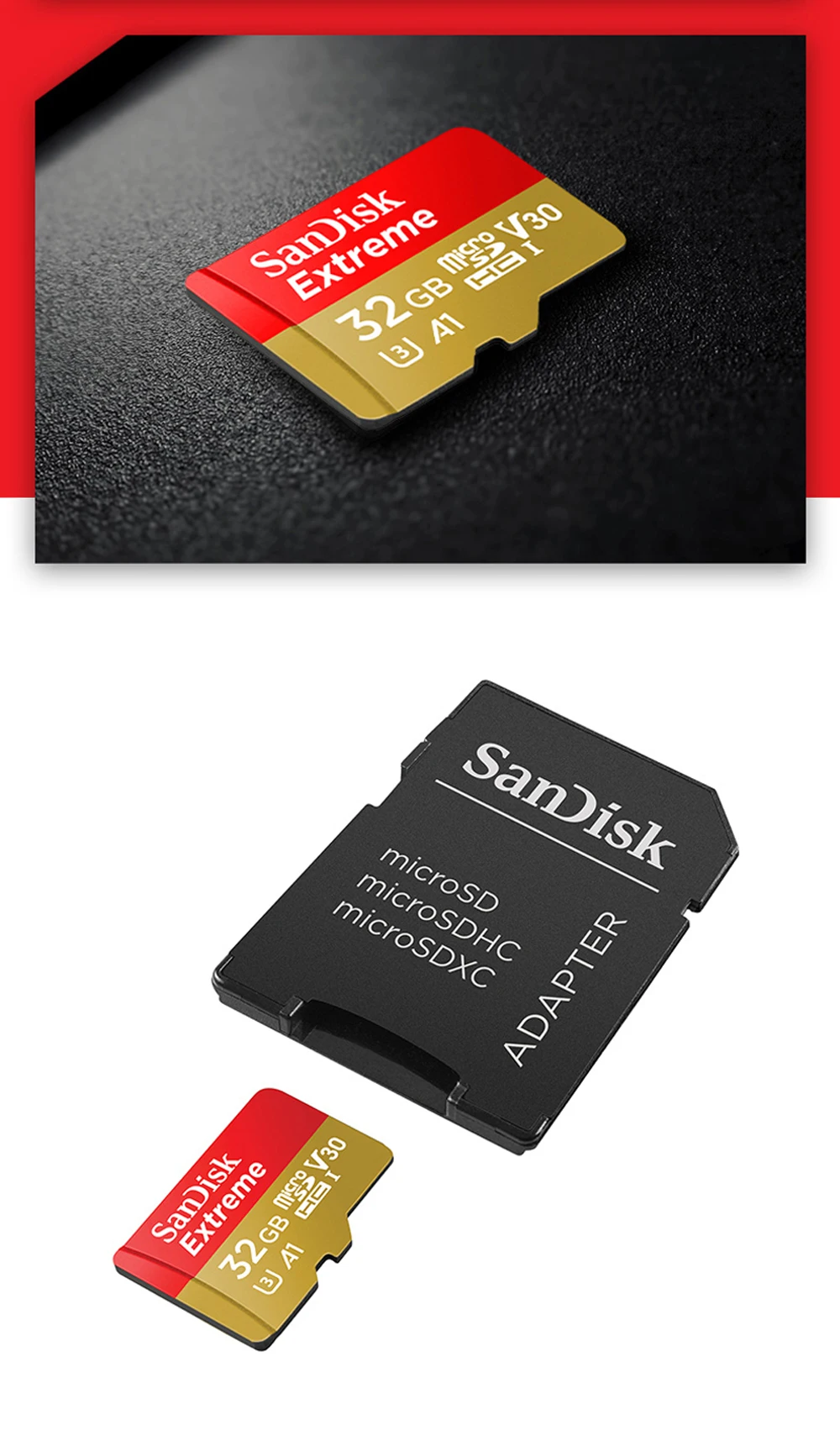 SanDisk Micro SD карта 16 ГБ 32 г microSDHC 64 г 128 г 256 г MicroSDXC UHS-I класс 10 карта памяти Tran Flash tf-карты