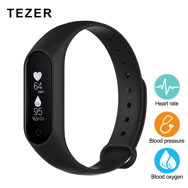 TEZER R2PRO top sport smart bracelet fitness tracker step counter