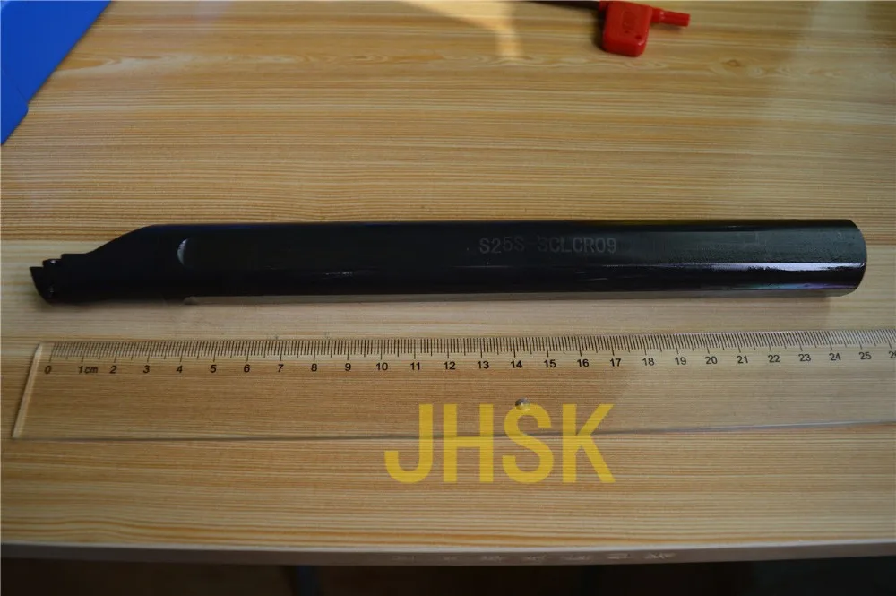 

FREE SHIPPING 25x250mm S25S-SCLCR09 Lathe Boring Bar Turning Tool Holder With 1pcs CCMT09T3
