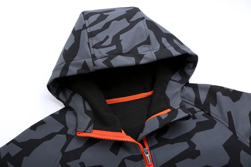 Мужская ветровка, походные куртки, Флисовая теплая водонепроницаемая дышащая куртка для альпинизма, альпинизма, кемпинга, M-3XL, R1632