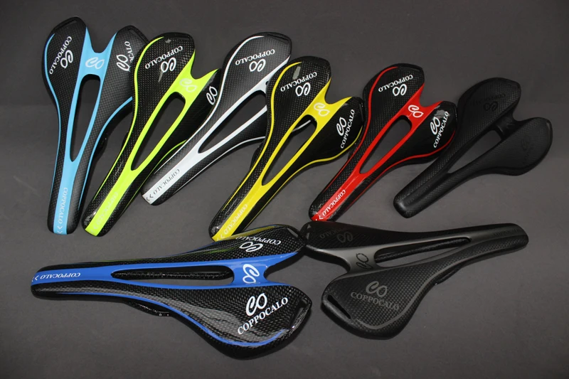 

Coppocalo carbon saddle 8 color can choise seatpad MTB bike full carbon saddle Road Bike front sella seat Bicycle Prats