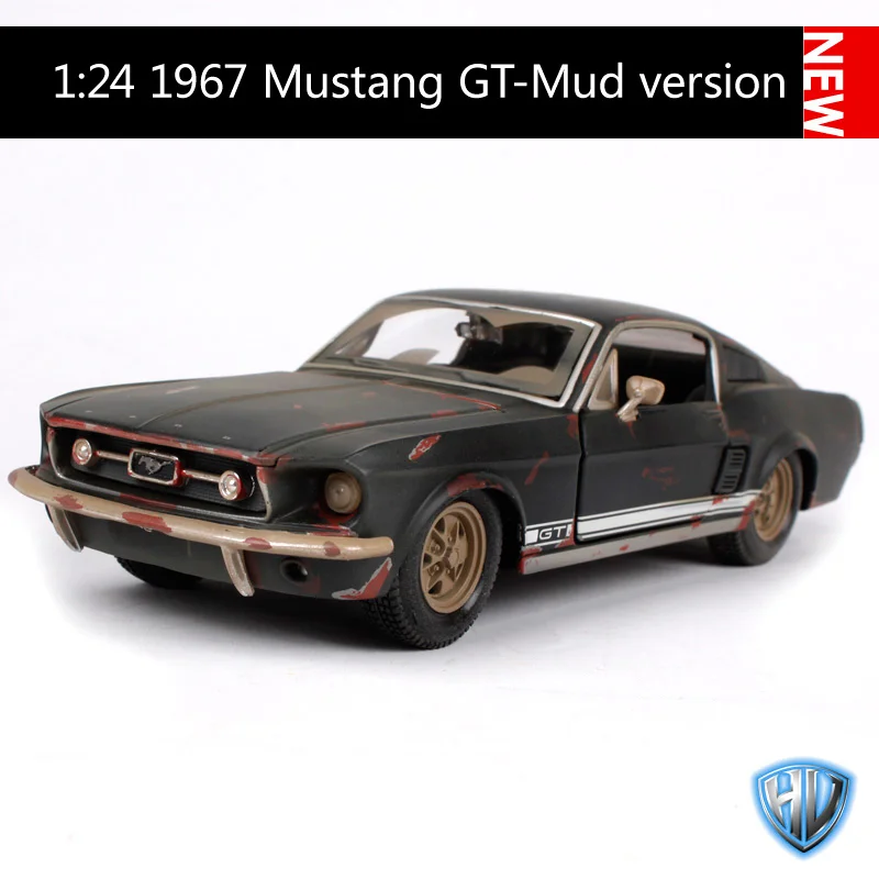 Maisto 1:24 Need For speed Ford Mustang GT 5,0 литая под давлением модель гоночный автомобиль игрушка Новинка в коробке 32361 - Цвет: 32142