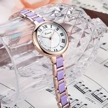 KIMIO Retro Roman Numerals Scale Antique Watches For Women Color Strap Bracelet Watch Women 2017 Luxury Brand Women's Watches