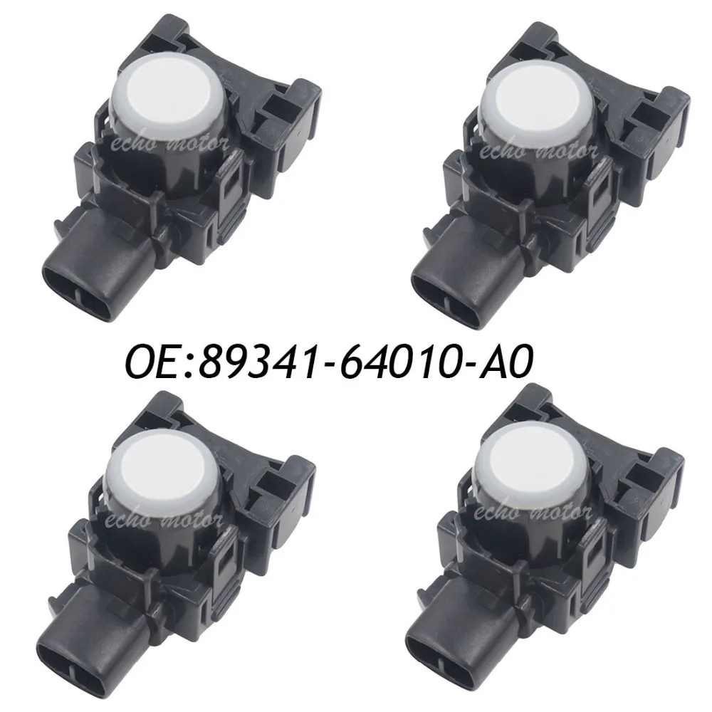 

New 4PCS 89341-64010-A0 PDC Parking Sensor Reverse For Toyota 4Runner 2013-2014 4.0L 89341-64010
