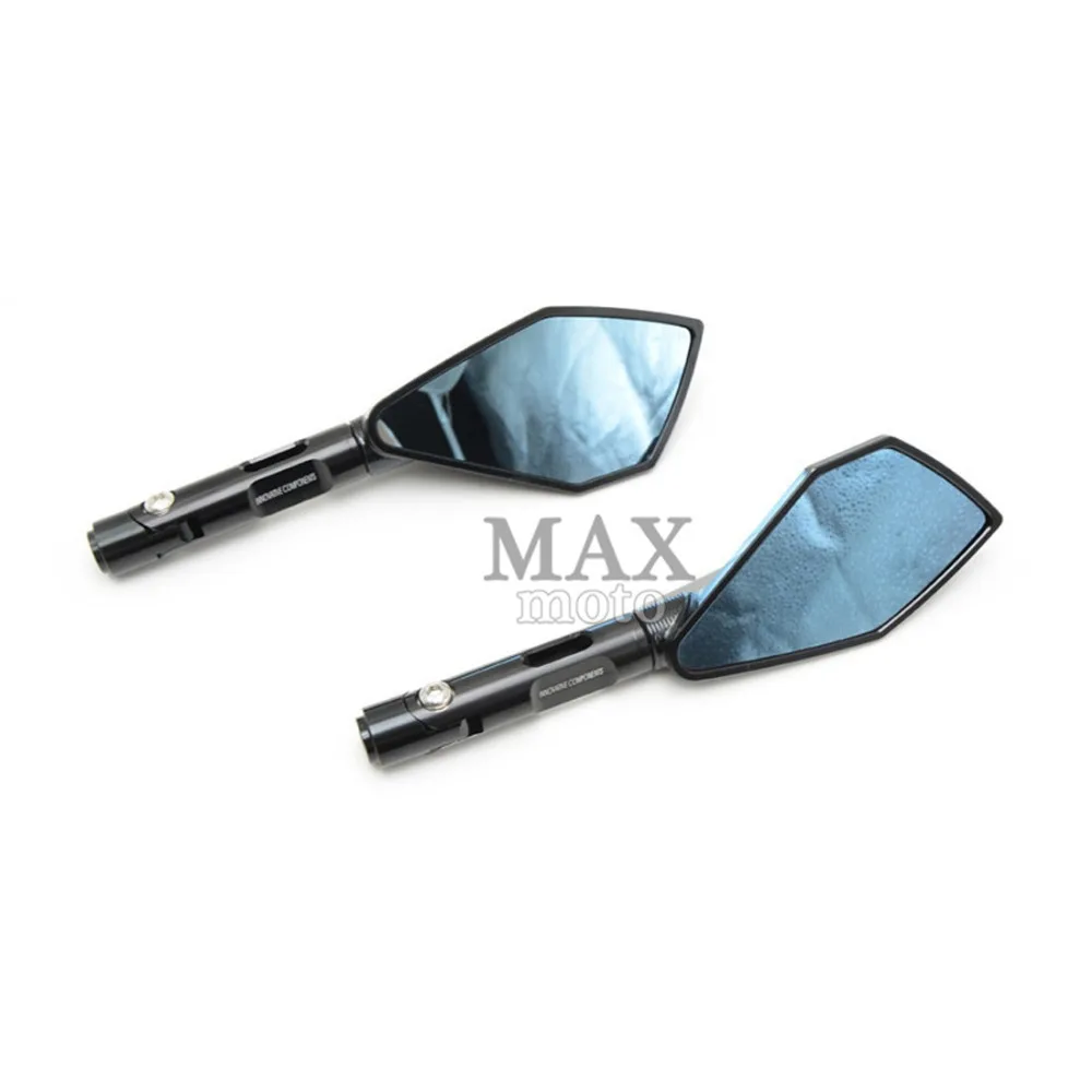 FREE SHIPPING black dirt bike parts Rear Side Mirrors Motorcycle